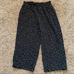 Maurices Polka Dot Cropped Pants